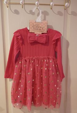 Just Lizzy dress with headband size 3 for girls