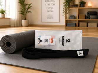 Black Yoga Mat Strap (New In Package)