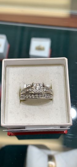 14k Diamond Wedding Set 