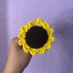 Sunflower Crochet Pen