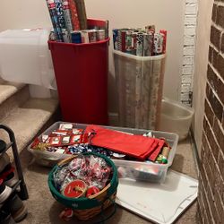 Christmas Wrappings & Storage Containers