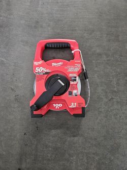 Milwaukee 100' tape measure