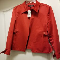 Red Anne Klein Jacket