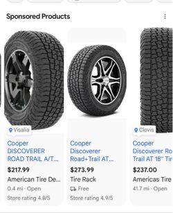 Cooper 265/65R18 Tires