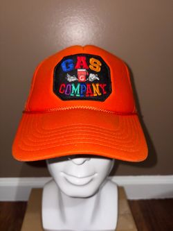Gas Company Orange Trucker Hat