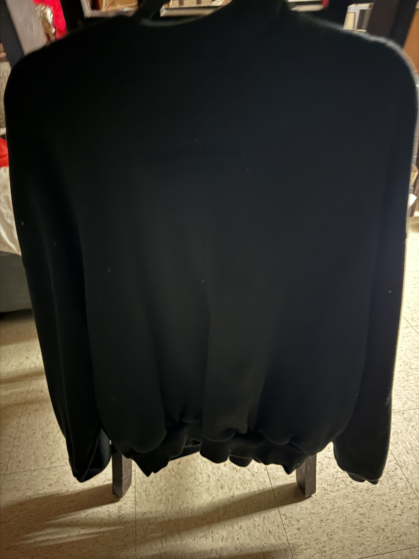 Essential Hoodie Jet Black 2023