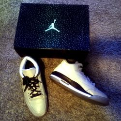 Nike Air Jordan 1 5Lab3 Silver Reflective Shoes Size 9.5 With Box See Pics READ BELOW 