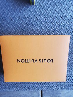 Louis vuitton box with shopping bag