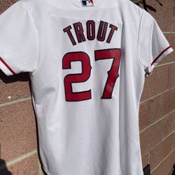Angels Trout Jersey Size Small