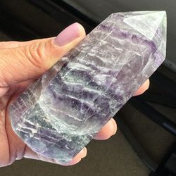 Purple Fluorite Tower 