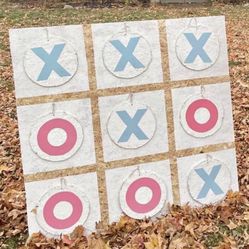 Gender Reveal Tic-Tac-Toe Board