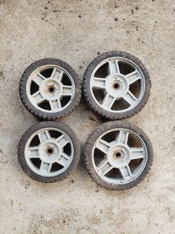 Lawn Push Mower wheels