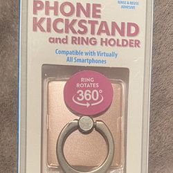 Rose Gold Phone Kickstand Ring