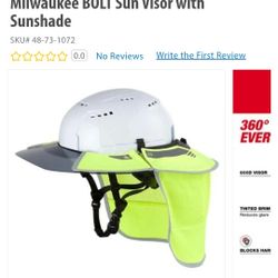 New Milwaukee 360 Sun Visor