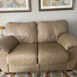Leather La-Z-Boy Loveseat