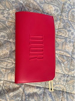 Dior makeup bag