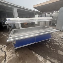 I have this cold table, it is working in perfect condition, in very good condition, it is not beaten, it looks like new.