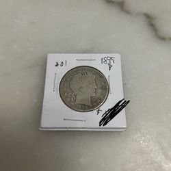 1899 Silver Coin