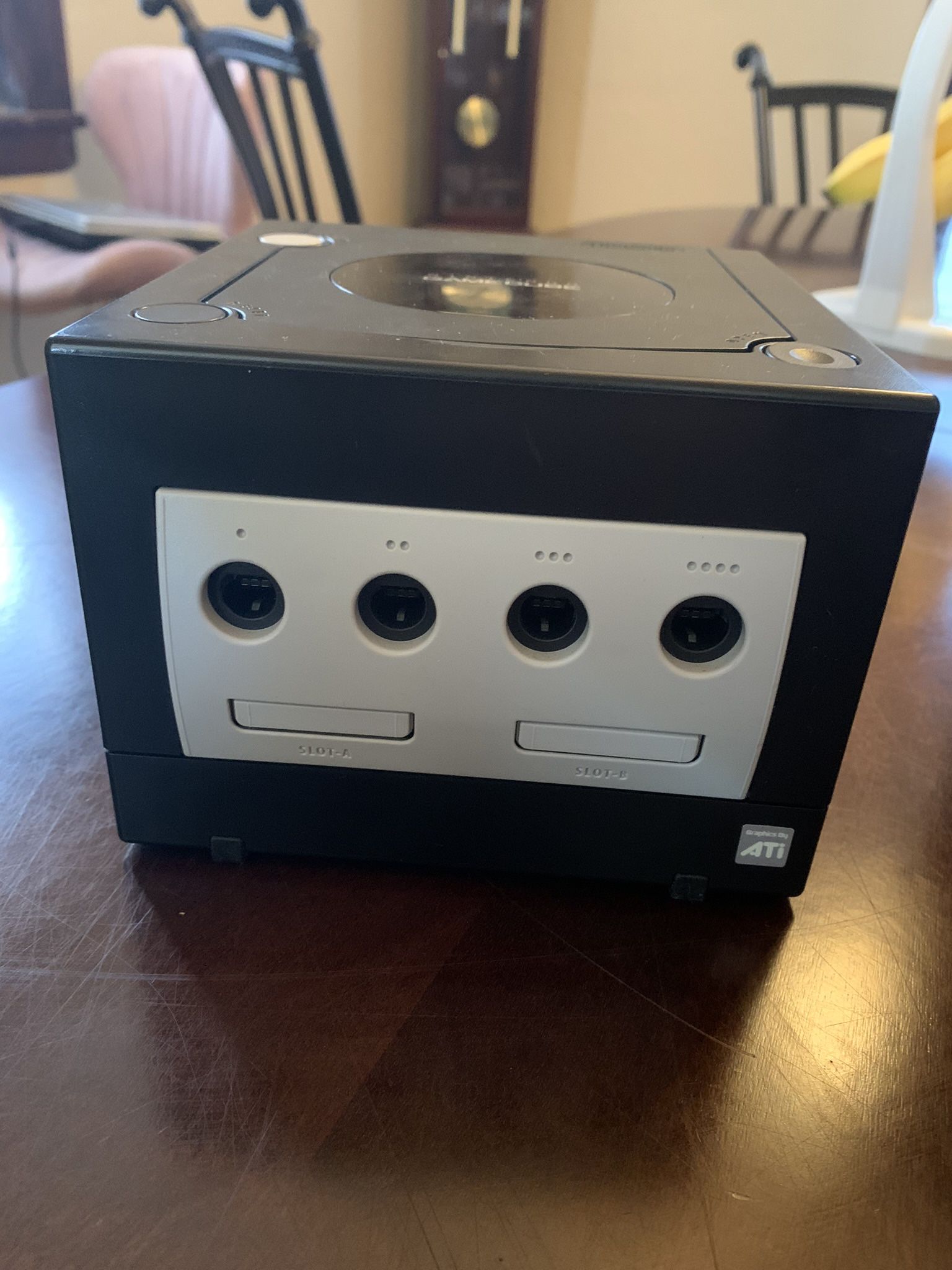 Great Condition GameCube with Luigi’s Mansion Game