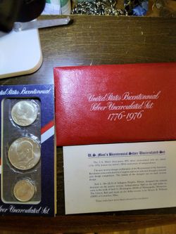 Silver United States Bicentennial Uncirculated Set