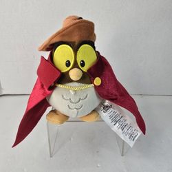 Disney Sleeping Beauty Owl Plush Animator's Collection Doll 6'' Cape