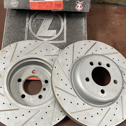 New Drilled And Slotted Rotors For BMW