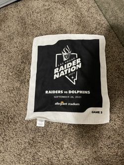 Raiders Vs Dolphins Gameday Towel