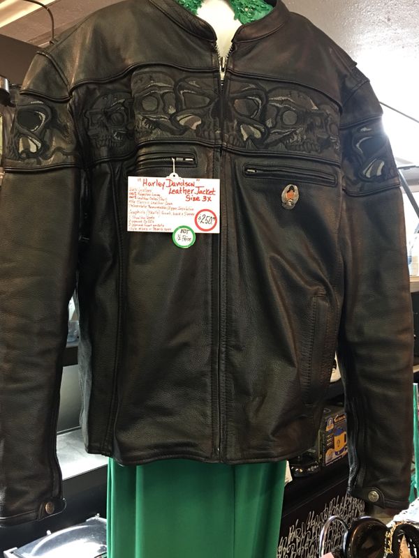 Harley Davidson Leather Jacket Man S Size 3x For In Houston Tx Offerup