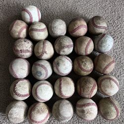 Used Baseballs 