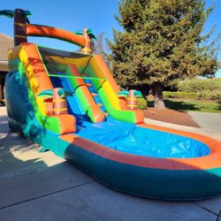 Brand new bounce house water slide/ball pit