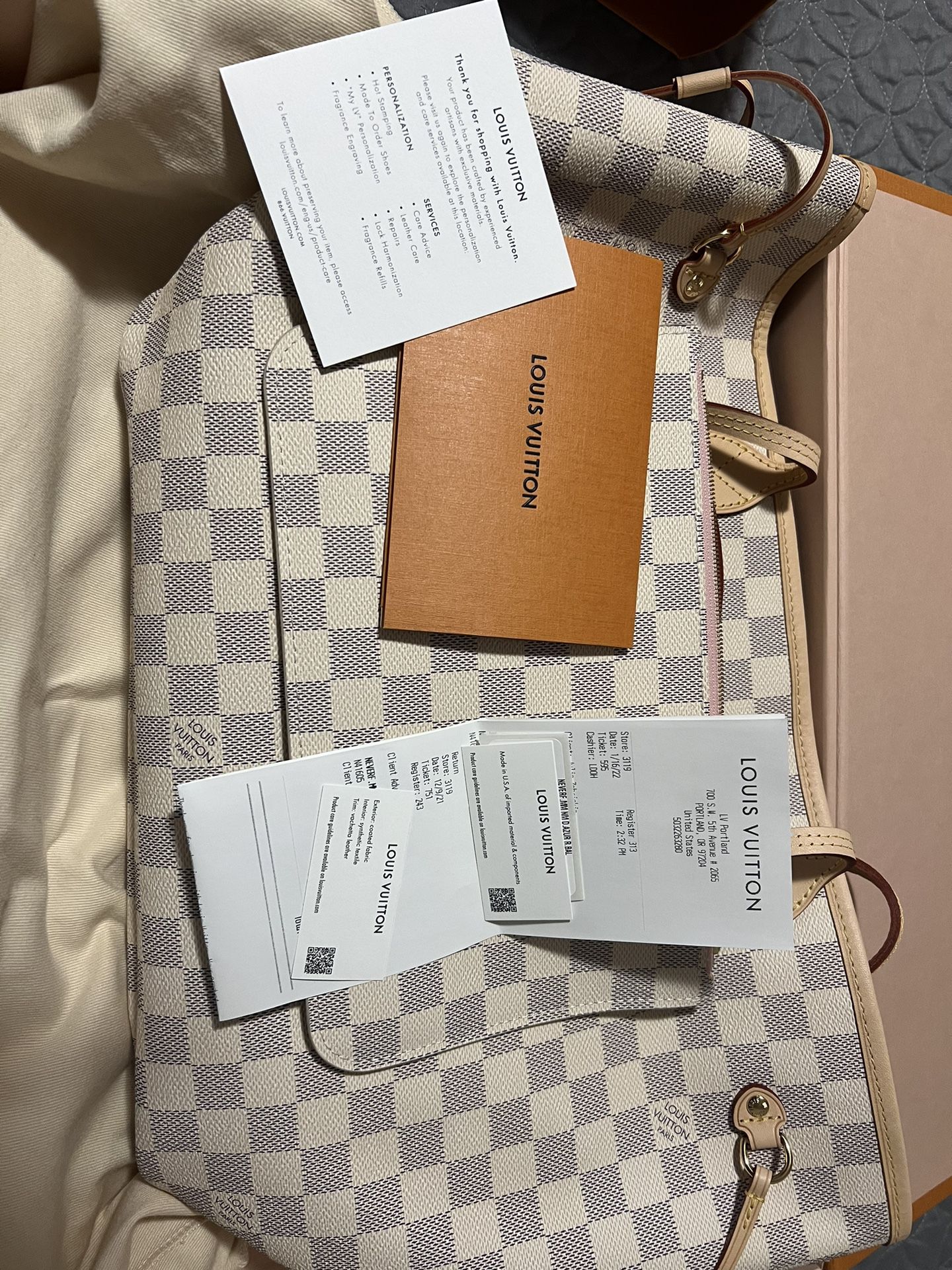 Louis Vuitton Never Full Handbag