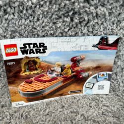 LEGO Star Wars 75271 Luke Skywalker Landspeeder Instruction Manual ONLY