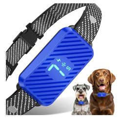 Brand: KJKZO Dog Bark Collar for Large Medium Small Dogs, Rechargeable No-Bark Collar, Smart Barking Collar, Effective Bark Collar with 7-Level Sensit
