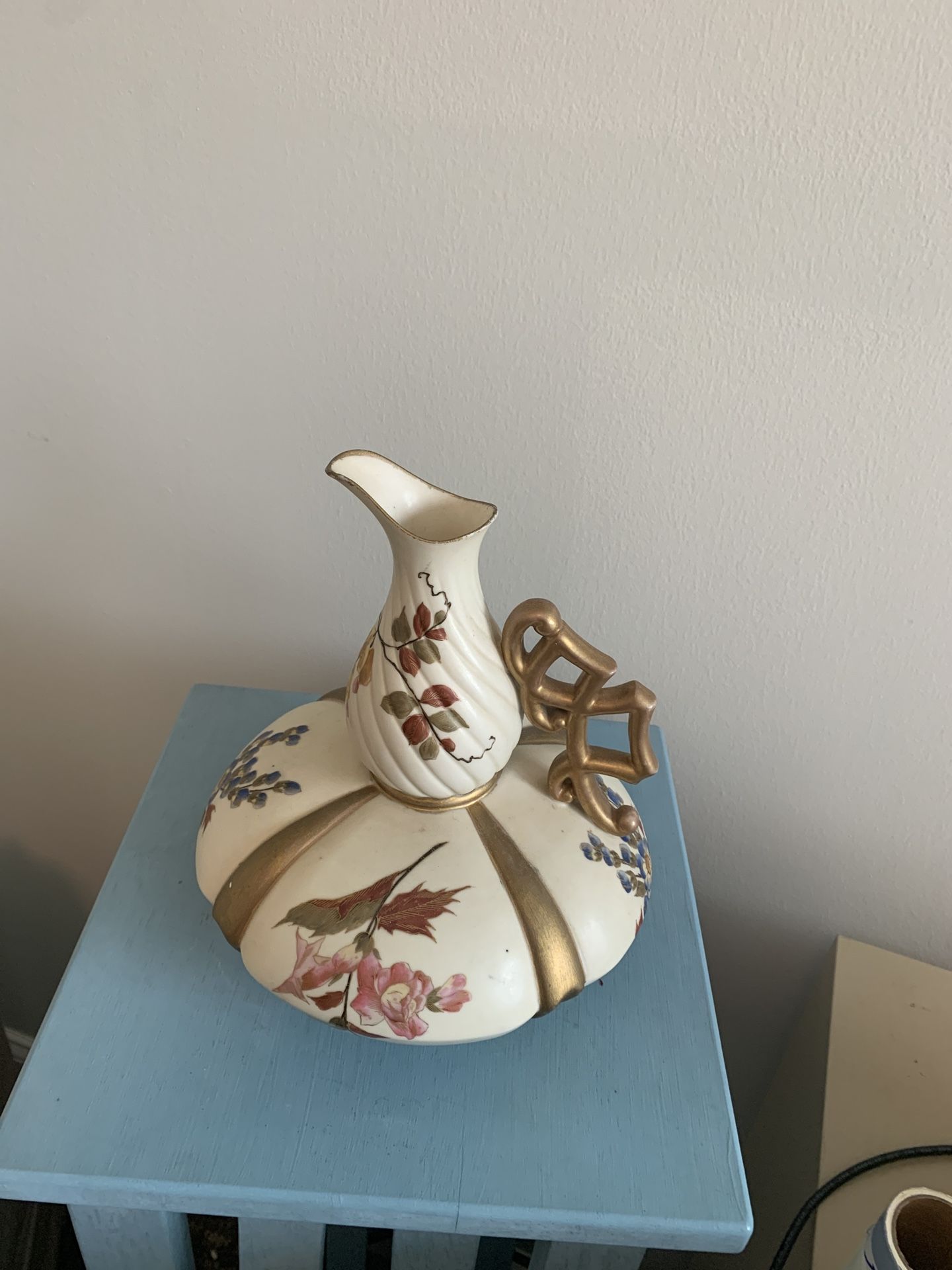 Antique German Pillow Pitcher - REDUCED
