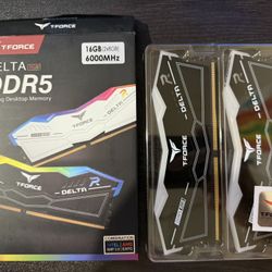 DDR5 16GB (2x8GB) 6000 MHz PC5-48000 CL38