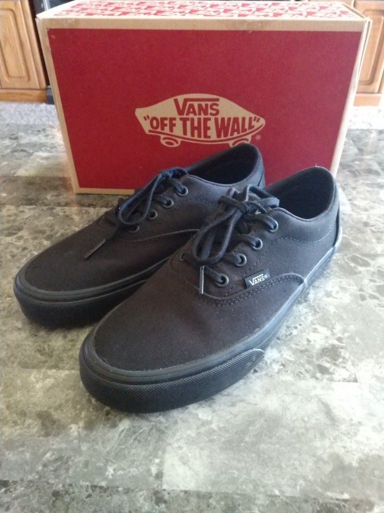 Ladies Black VANS Size 8.5