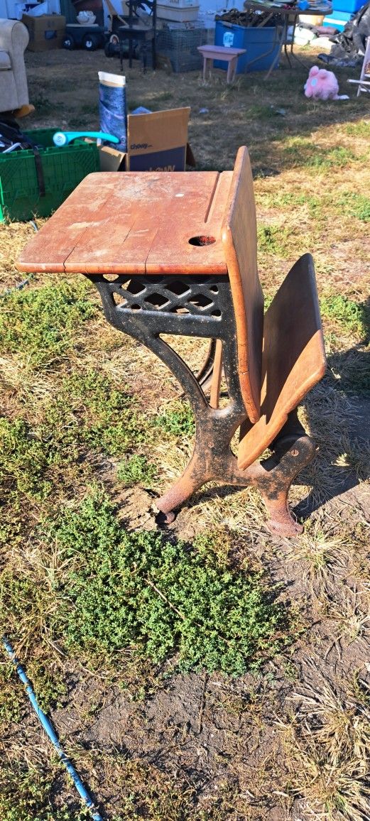 Antique School Bench