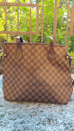 Brown checkered Handbag !! Daisy Rose
