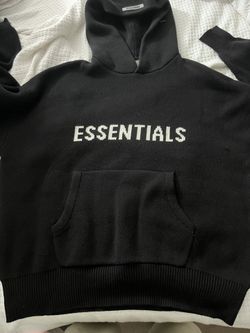 Essentials Fear Of Gods Knit Black