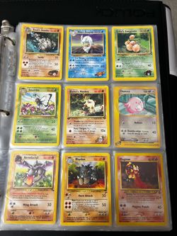 Vintage Pokemon cards