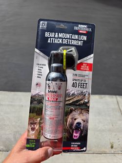 Sabre Frontiersman Max Bear Spray 7.9 oz