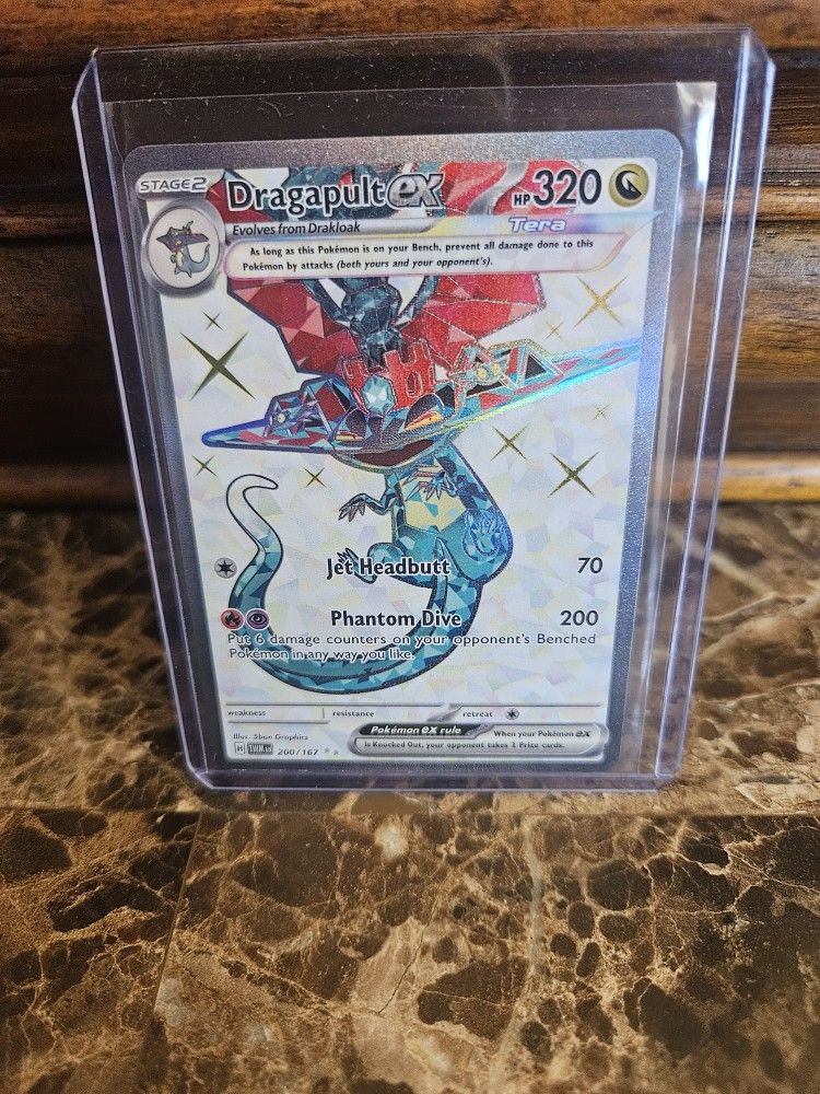 Dragapult EX Shiny Pokemon Card