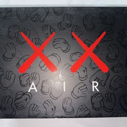 Nike Air Jordan Kaws 4 Grey