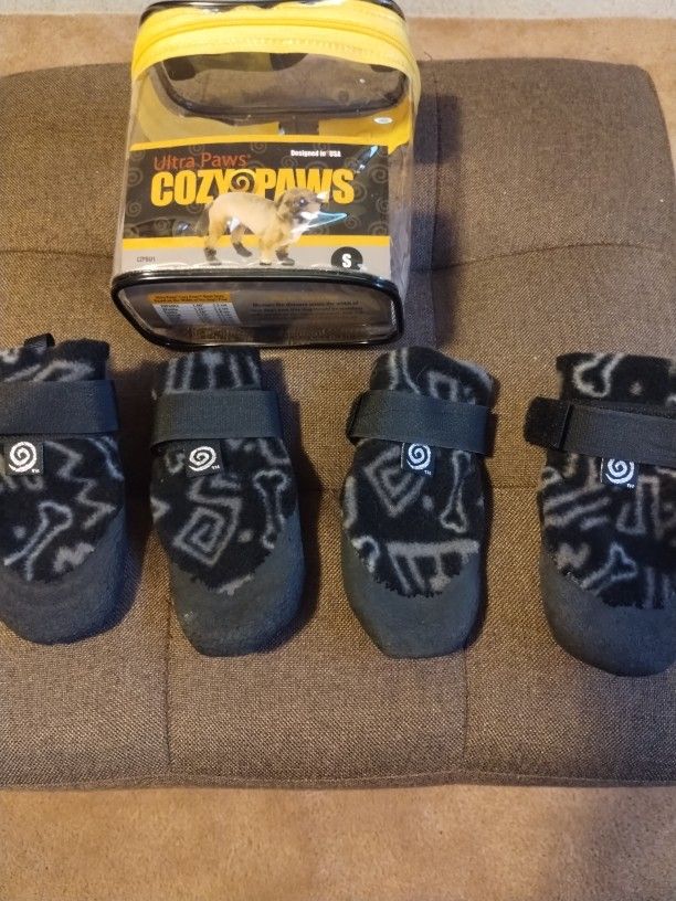 Ultra Paws Cozy Paws Size Small Dog Booties