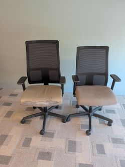 2 executive office chairs