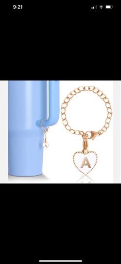 Letter Charm ID Initial for Cup/Mug/Tumbler (2pcs Only)