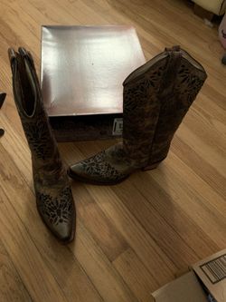 One Of A Kind Pair Of Cowgirl Boots!!