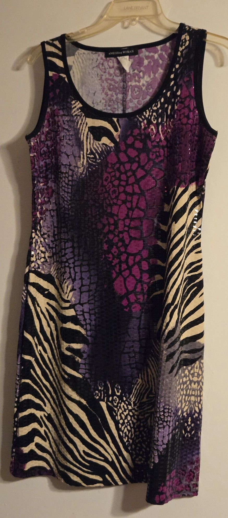 Animal Print Dress With Sparkle