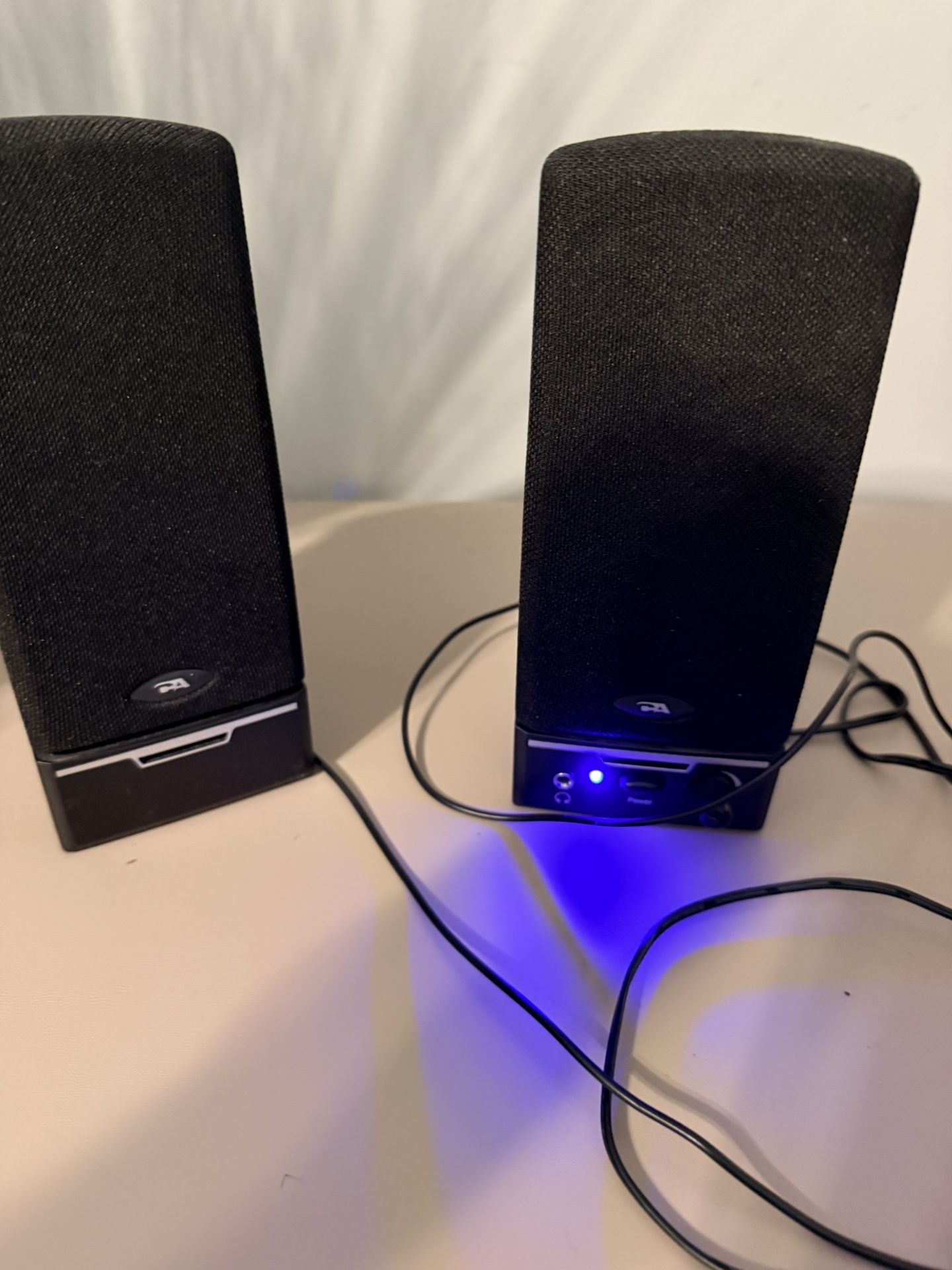 PA Pair OfDesktop Speakers