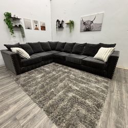 Gray Sectional Couch - Free Delivery